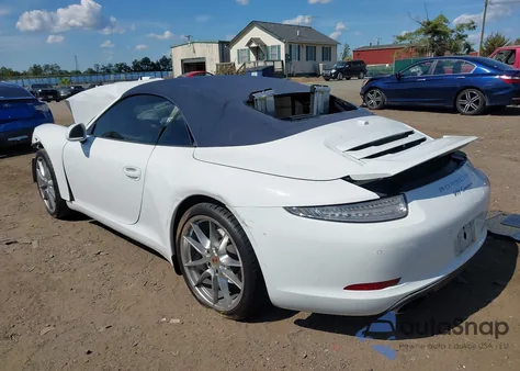 2013 Porsche 911 Carrera из США, поврежденный, VIN WP0CA2A92DS141374
